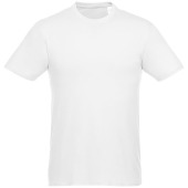 Heros heren t-shirt met korte mouwen - Wit - 5XL