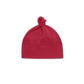 Baby 1 Knot Hat - Red