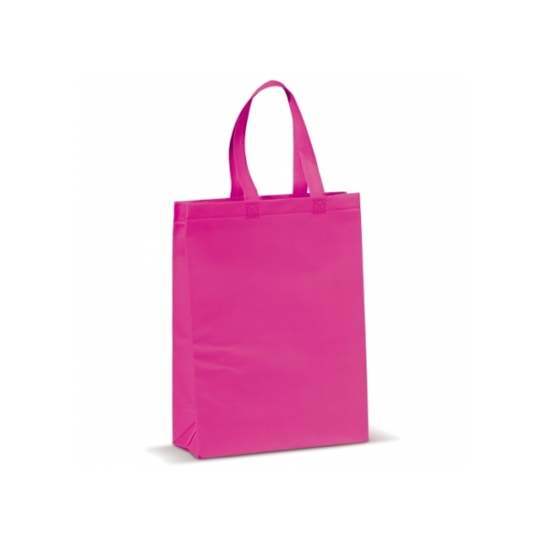 Carrier bag laminated non-woven medium 105g/m² - Pink