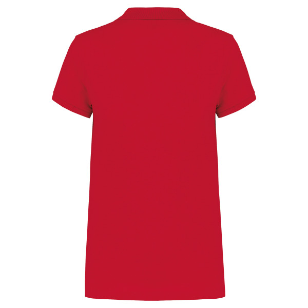 Piqué-damespolo korte mouwen Red XL