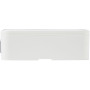 MIYO single layer lunch box - White/Solid black
