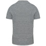 Vintage heren-t-shirt met korte mouwen Slub Grey Heather S