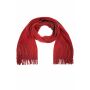 MB7989 Ribbed Scarf - dark-red/anthracite - one size