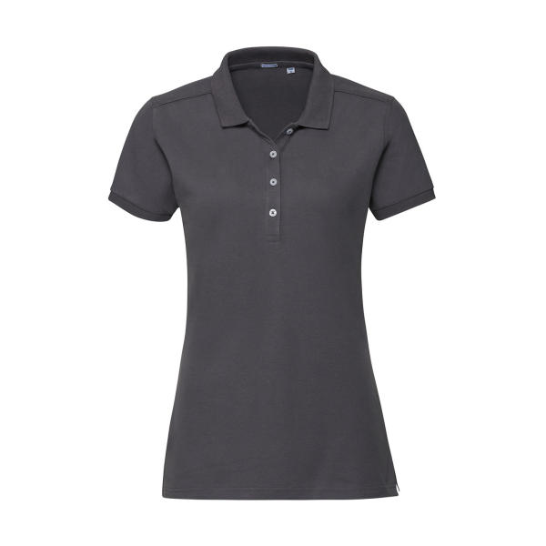 Ladies' Fitted Stretch Polo - Convoy Grey - 2XL