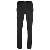 Clique Cargo pocket stretch pants zwart xs