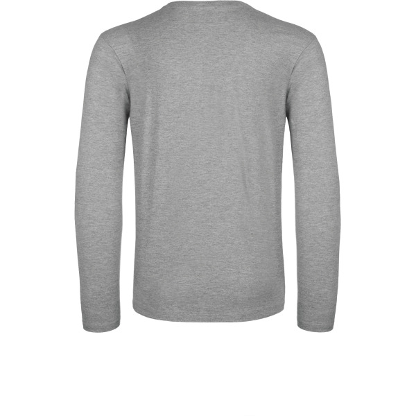 #E190 Men's T-shirt long sleeve Sport Grey XXL