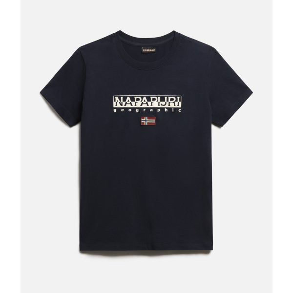 T-shirt met korte mouwen S-Ayas Blu marine S