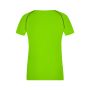 Ladies' Sports T-Shirt - bright-green/black - XS