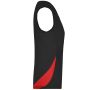 Ladies' Running Tank - black/red - XL