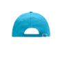 MB6112 6 Panel Raver Sandwich Cap turquoise/wit one size