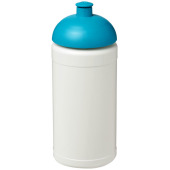 Baseline® Plus 500 ml sportflaska med kupollock - Vit/Aqua