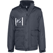 Workwear parka met afritsbare mouwen Workwear parka met afritsbare mouwen