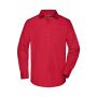 Men's Business Shirt Long-Sleeved - red - 3XL