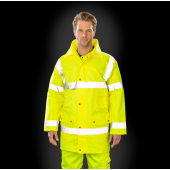 High-Viz Safety Jacket Fluorescent Orange M