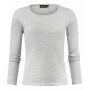 Merino U-Neck Woman Light greyme XS