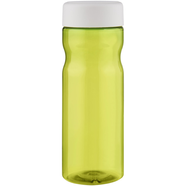 H2O Active® Base 650 ml screw cap water bottle - Lime/White