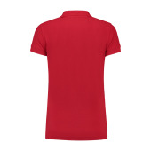 L&S Polo Basic SS for her red L