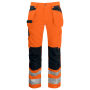 6531 Pants HV Orange/Black D108