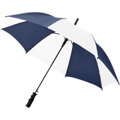 Barry 23" paraply med automatisk åbning - Marineblå/Hvid