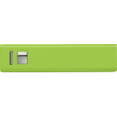 Aluminium powerbank Kathy lime