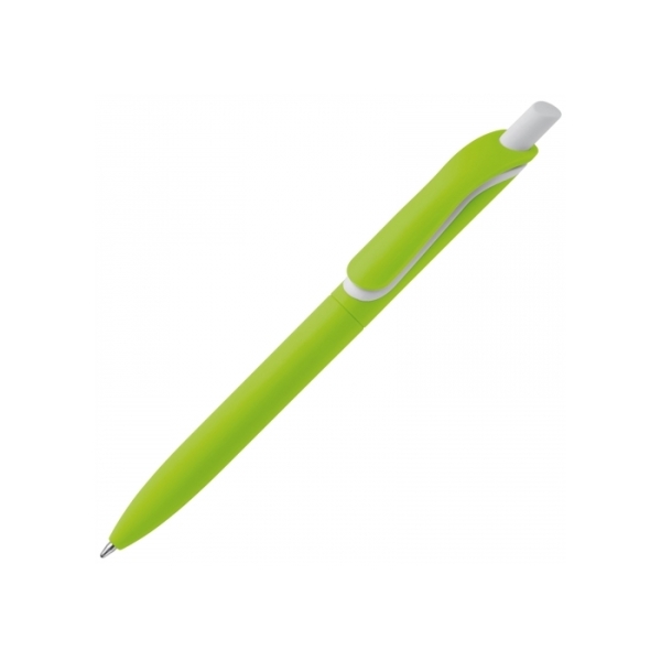 Balpen Click Shadow soft-touch Made in Germany - Licht Groen
