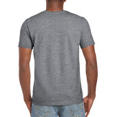 Gildan T-shirt SoftStyle SS unisex 424 graphite heather L