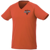 Amery cool fit V-hals heren t-shirt met korte mouwen - Oranje - 3XL