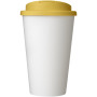Americano® 350 ml tumbler with spill-proof lid - White/Yellow