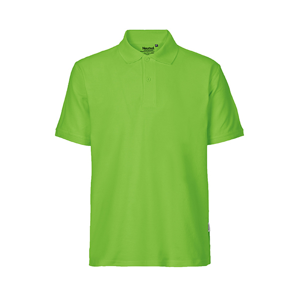 Neutral mens classic polo-Lime-S