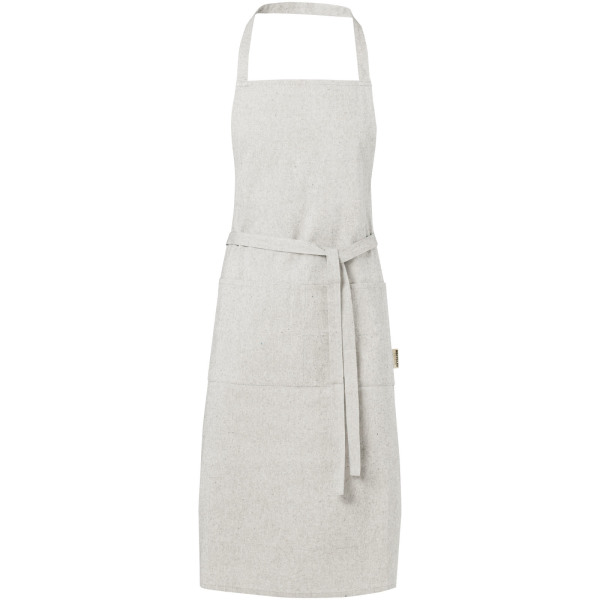 Pheebs 200 g/m² recycled cotton apron - Heather grey