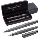 Ferraghini pennenset balpen en vulpen Graphite