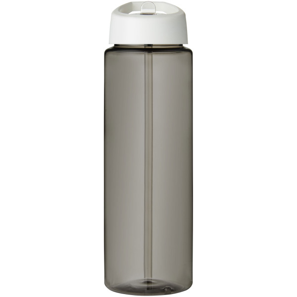 H2O Active® Eco Vibe 850 ml spout lid sport bottle - Charcoal/White
