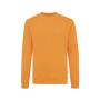 IQONIQ Zion gerecycled katoen sweater, sundial oranje (S)