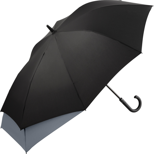 AC midsize umbrella FARE®-Stretch black-grey