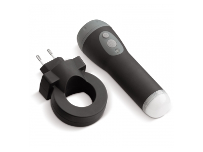 Zaklamp met laadstation Zaklamp met laadstation