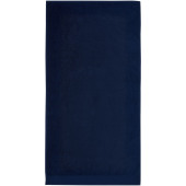 Ellie 550 g/m² håndklæde i bomuld 70x140 cm - Marineblå
