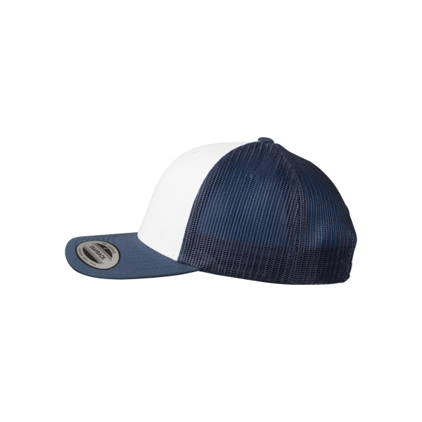 Pet Retro Trucker Colored Front NAVY / WHITE One Size