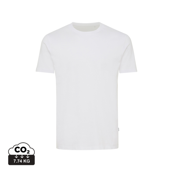 Iqoniq Bryce gerecycled katoen t-shirt, wit (L)