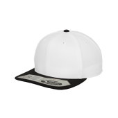 110 Fitted Snapback One Size White/Black