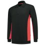 Polosweater Bicolor 302003 Black-Red 8XL