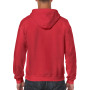 Gildan Sweater Hooded Full Zip HeavyBlend for him 7620 red XXL
