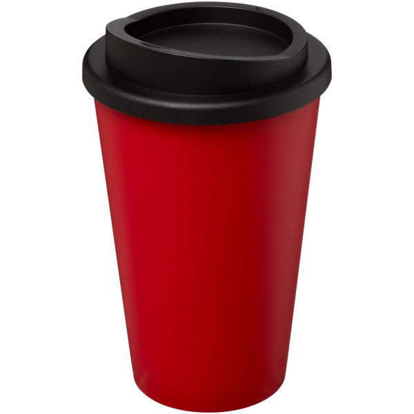 Americano® 350 ml insulated tumbler - Red/Solid black