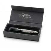 Swarovski Set Charles Dickens Zilver/Zwart