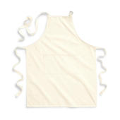 FairTrade Cotton Adult Craft Apron - Natural - One Size