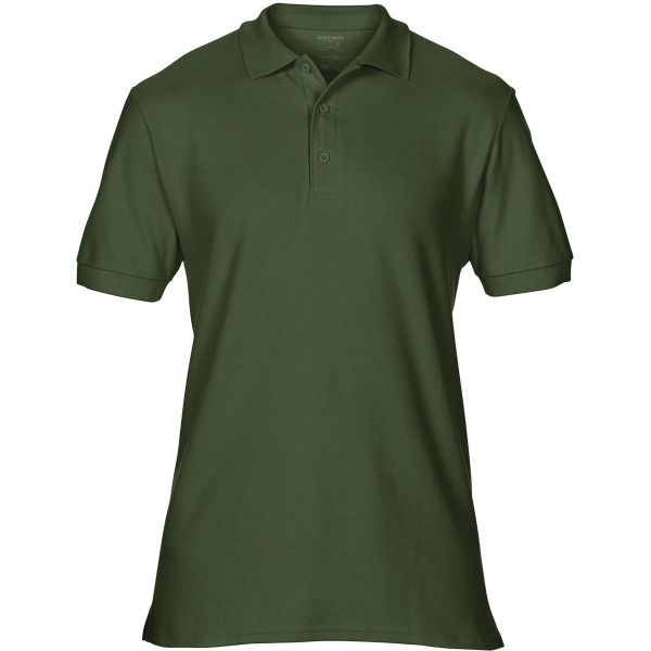 Premium Cotton® Adult Double Piqué Polo Forest Green 3XL