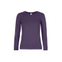 #E190 Ladies' T-shirt long sleeve Urban Purple XXL