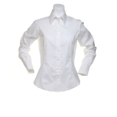 Women's Tailored Fit Premium Oxford Shirt - White - 5XL