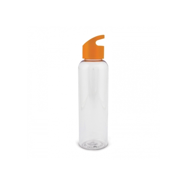 Water bottle Loop transparent R-PET 600ml - Transparent Orange