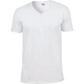 Softstyle Euro Fit Adult V-neck T-shirt White 3XL