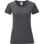 Iconic-T Ladies' T-shirt Dark Heather Grey XS